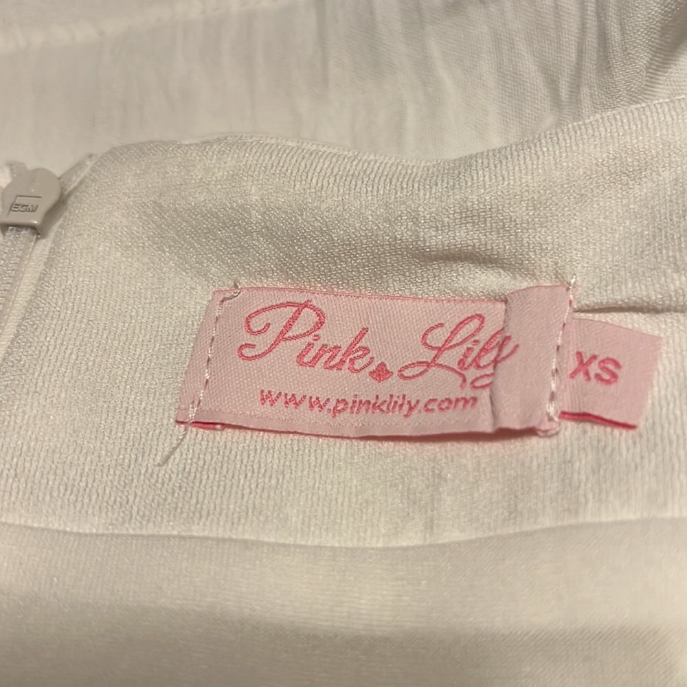 Crop top and high waisted skirt set! Pink Lilly! - Picture 5 of 8